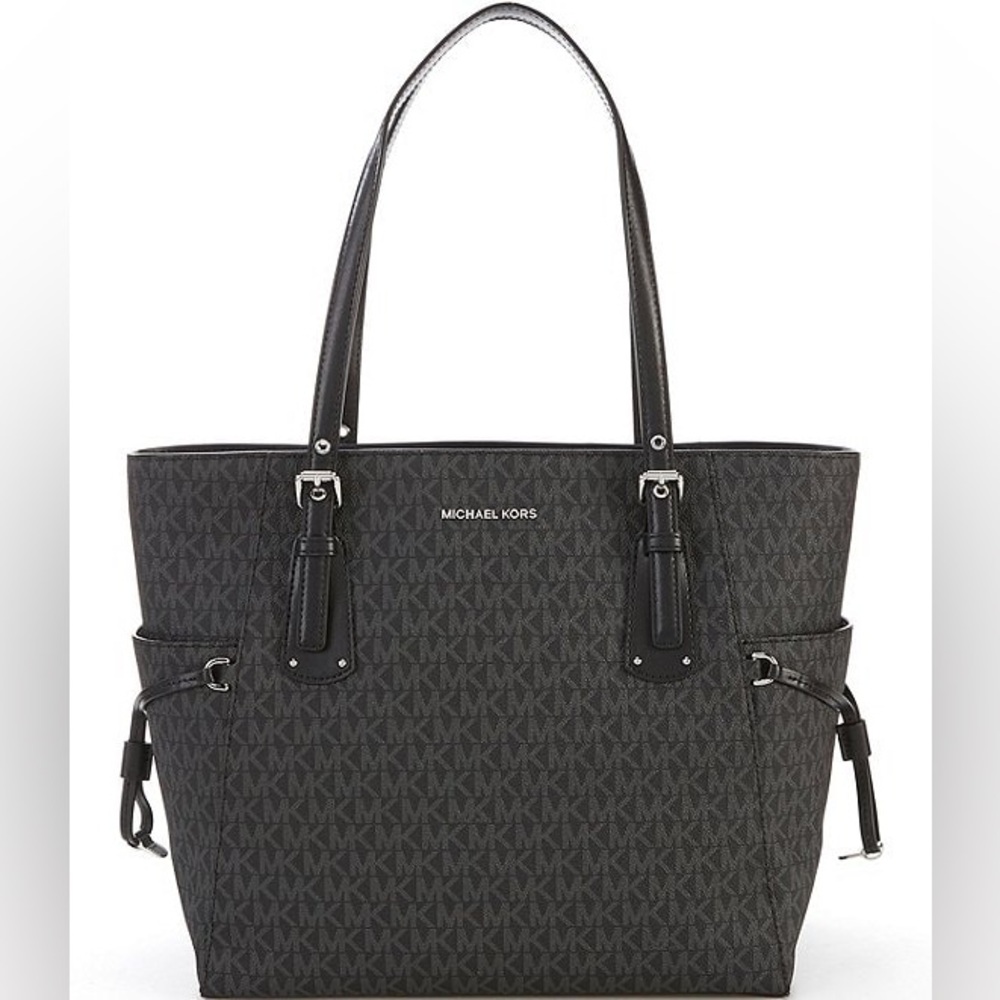 Michael Kors Voyager Signature Logo Tote Bag